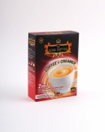 Растворимый вьетнамский кофе King Coffee and Creamer (кофе и сливки, 2 в 1), 3 упаковки по 15шт.