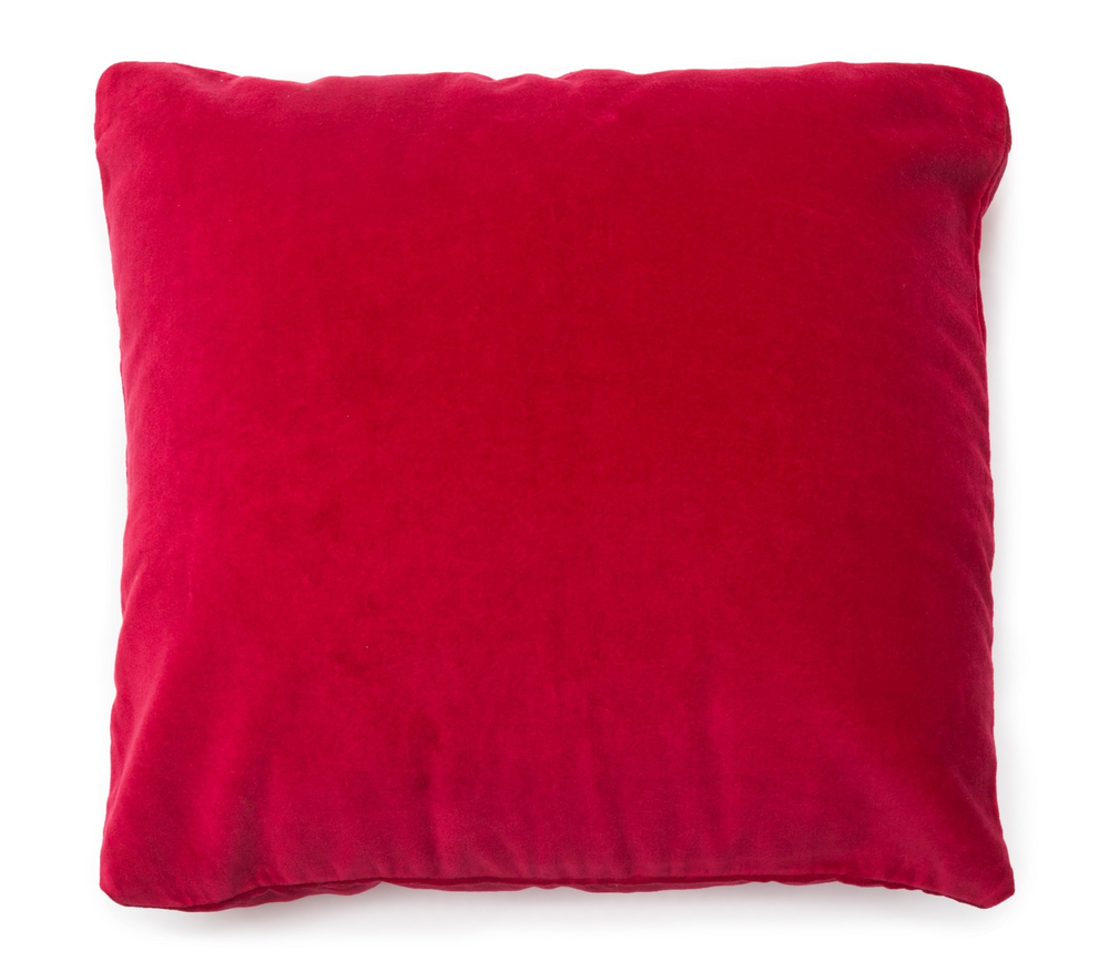 Подушка PACHA CERISE подушка декоративная Blanc des Vosges 45x45 Красный