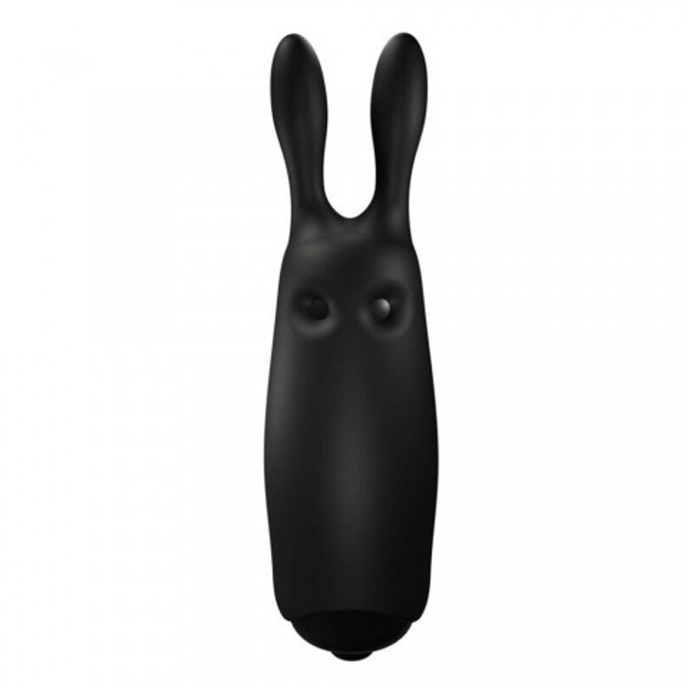 Карманный вибратор-кролик Rabbit Adrien Lastic черный
