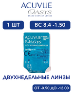 Двухнедельные контактные линзы Acuvue Oasys (1 линза)