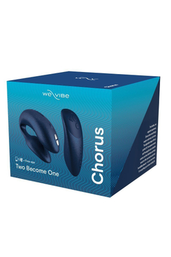 Сенсорный вибромассажер для пар We-Vibe Chorus Cosmic Blue