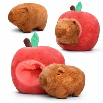 Мягкая игрушка Капибара в апельсине, 25 см