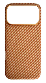 Накладка для i-Phone 17 Pro Max Keephone Kevlar Diago MagSnap оранжевый