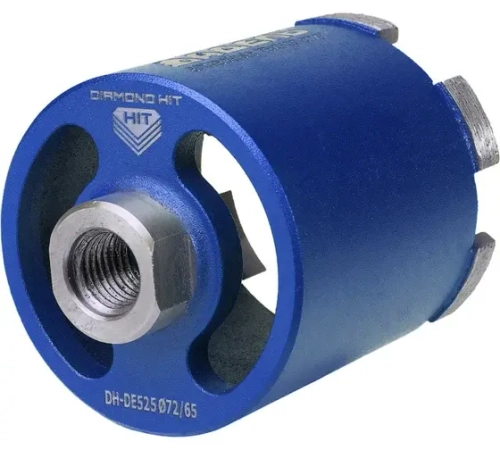 Сверло алмазное для подрозетников DH-DE525 ?72/65 M16 R 6LSP