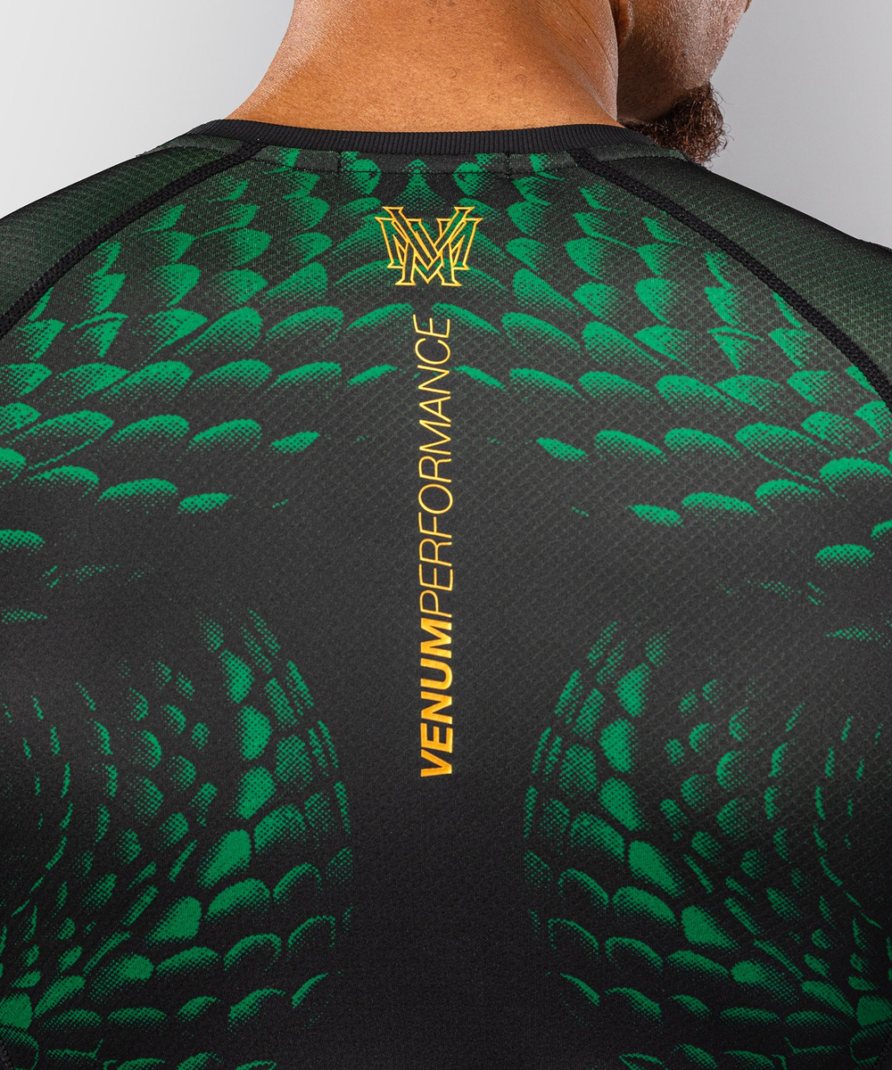 Рашгард Venum Matupa Black/Green/Gold L/S