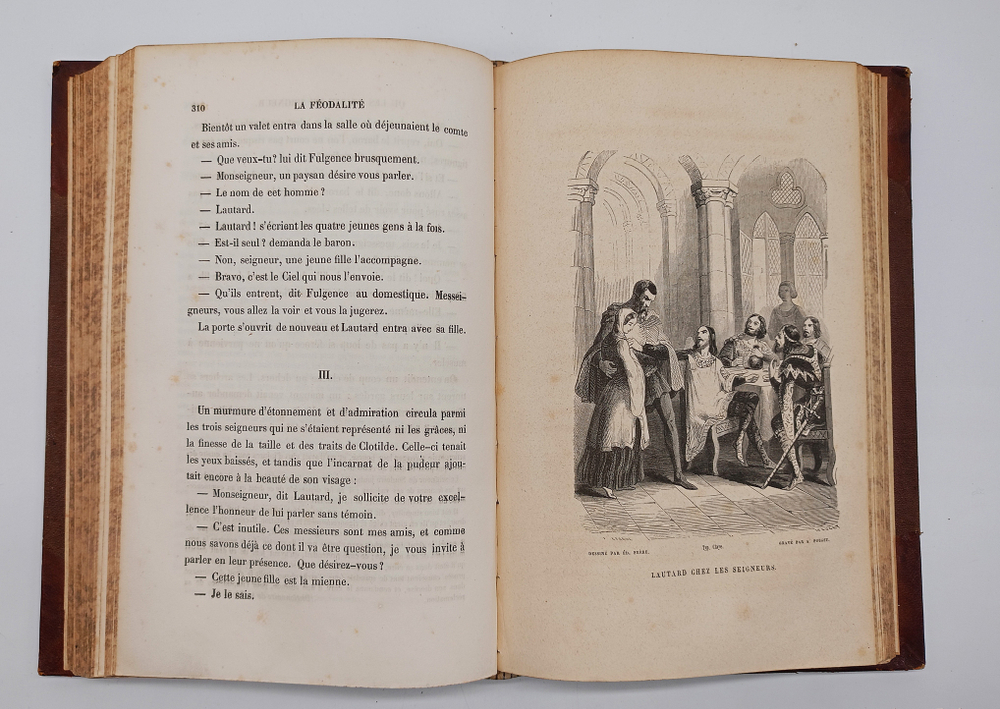 La feodalite ou les droits du seigneur. (Феодализм или права сеньора), Charles Fellens (Чарльз Фелленс), Paris 1877 г.