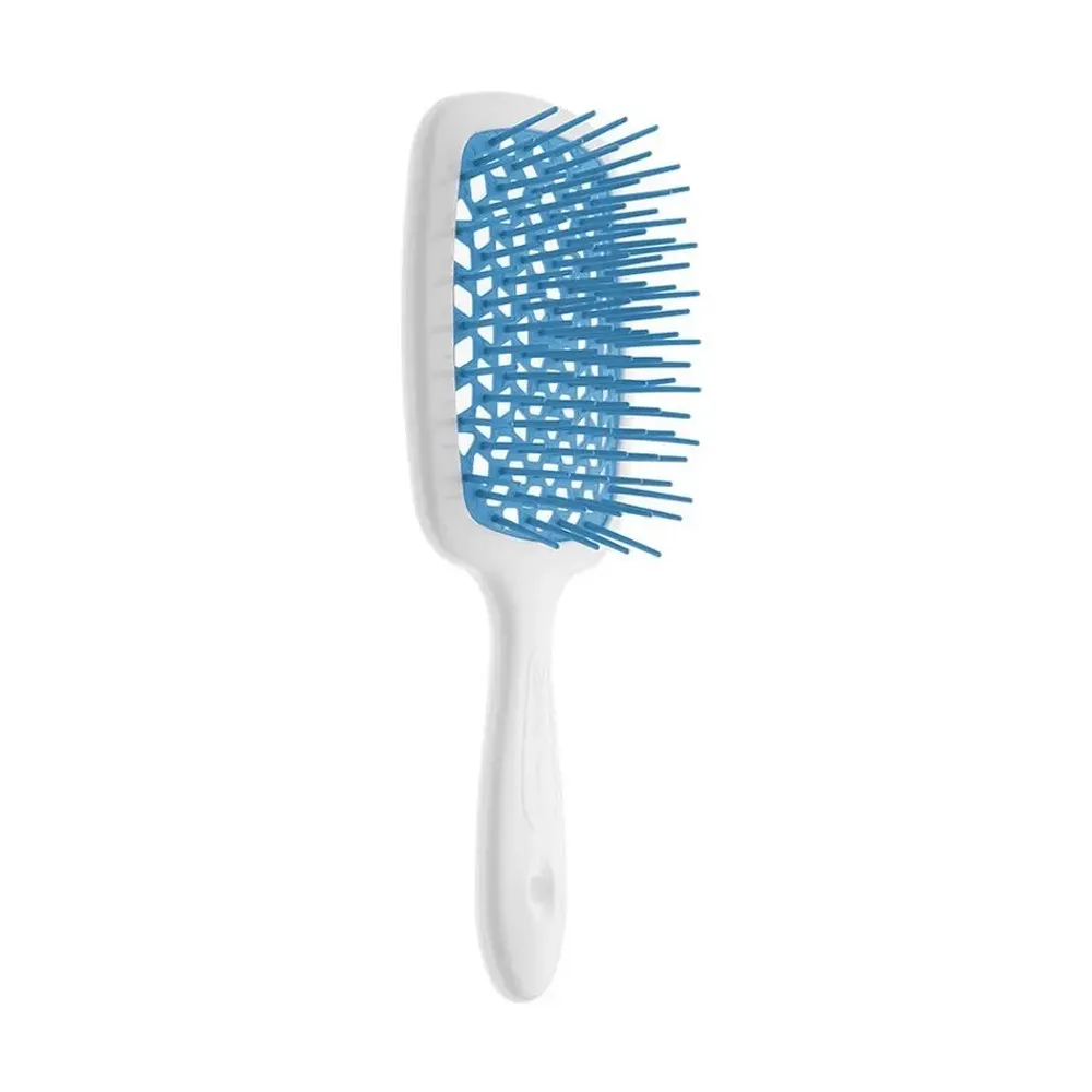 Расческа для волос Janeke Superbrush Small - Белый и синий