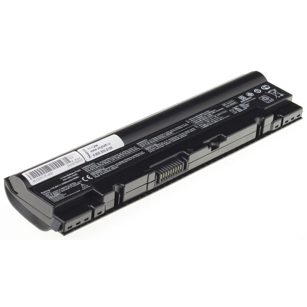 Аккумуляторная батарея AnyBatt 4400 mAh для ноутбука Asus A32-1025, A31-1025
