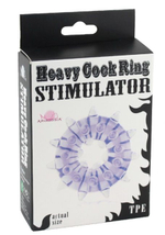 Розовое кольцо на пенис Heavy Cock Ring Stimulator (Цвет: розовый)