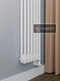 Axxinot Sentir Electric 2180 - электрический вертикальный двухтрубный трубчатый радиатор высотой 1800 мм, белый