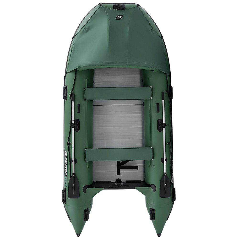 Лодка ПВХ Gladiator Active C370AL с алюминиевым полом -