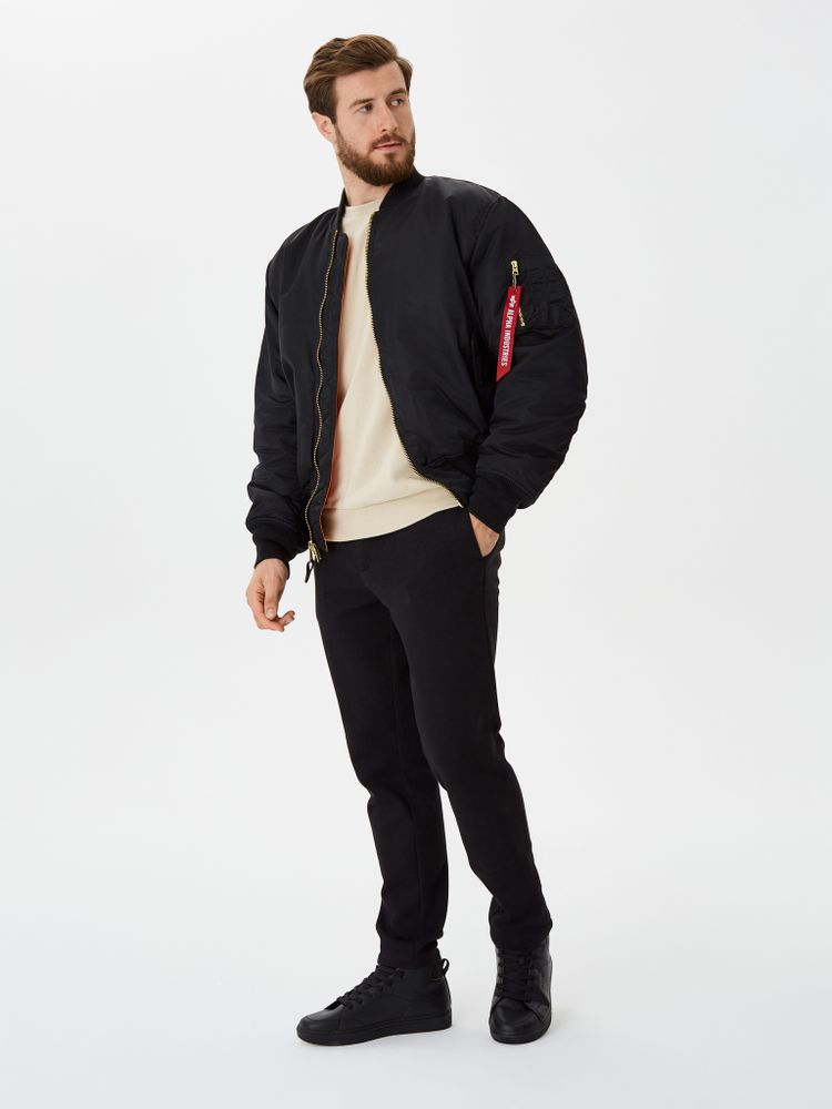 Куртка бомбер Alpha Industries MA-1 Black Куртка бомбер Alpha Industries MA-1 Black