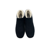 Neiliansheng Corduroy Ankle Boots Men"s Black