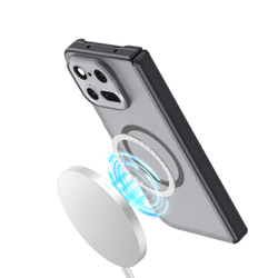 Усиленный чехол с черными рамками и с MagSafe для Google Pixel 11 Pro Fold, серия Expn Series Magnetic от Dux Ducis