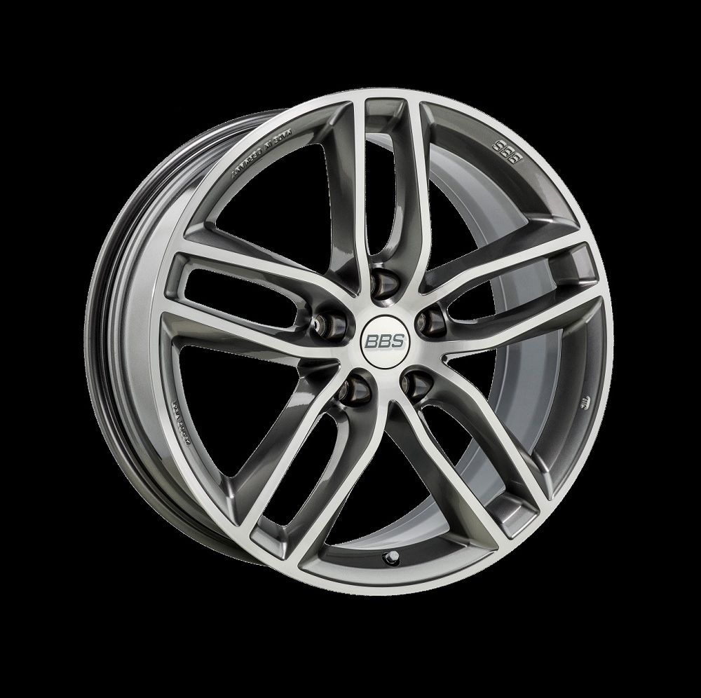 Диск колесный BBS SX 8.5x19 5x120 ET32 CB82.0 platinum silver/diamond cut