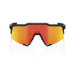 Спортивные очки 100% SPEEDCRAFT Soft Tact Black - HiPER Red Mirror Lens