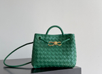 Сумка Bottega Veneta Andiamo Small — зелёная — фото 2