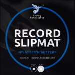 Слипмат Для Проигрывателя (Analog Renaissance Record Slipmat)(Чёрный)