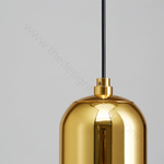Pendant design lamp Aballs  by Parachilna (Gold,  D20)