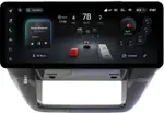 Магнитола для Nissan Patrol Y61 2004-2010 (рамка черная глянцевая) - Teyes CC4PRO монитор 12.3" 2K QLED + рамка 9, Android 13, Быстрейшая, Snapdragon 778G, ИИ, CarPlay, DSP, 4G SIM-слот