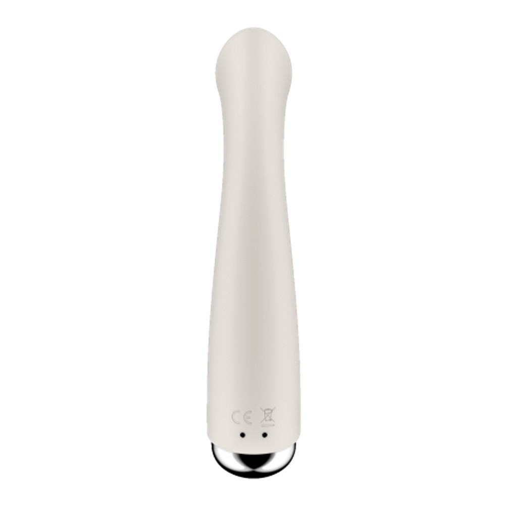 Вибратор для точки G с ротацией Satisfyer Spinning G-Spot 1 бежевый