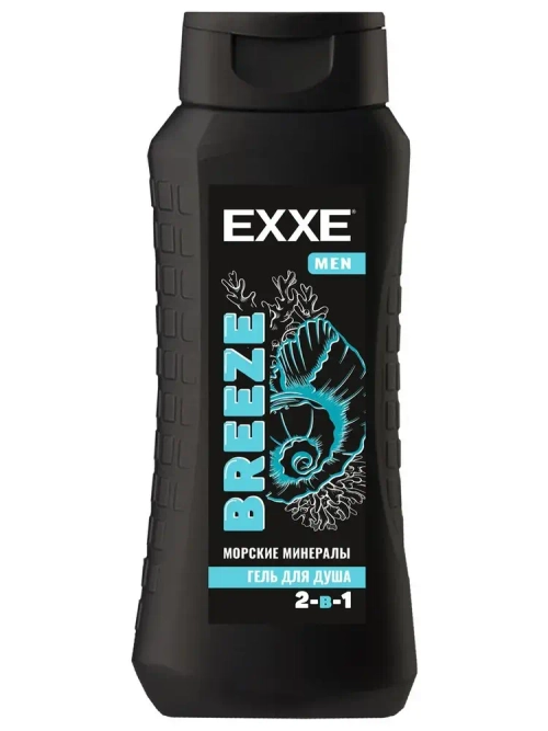 "EXXE MEN" Гель для душа 2 в 1 МОРСКИЕ МИНЕРАЛЫ 400мл