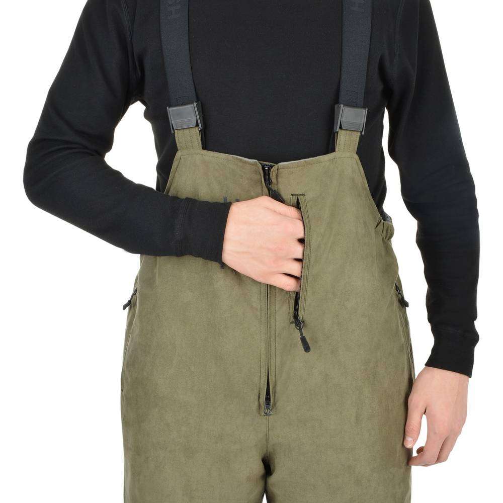 Костюм мужской зимний "Dikson I comfort" -45, zamsha, хаки, ХСН