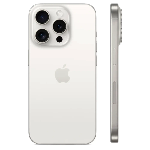 Смартфон Apple iPhone 15 Pro 512GB, White Titanium (Белый)