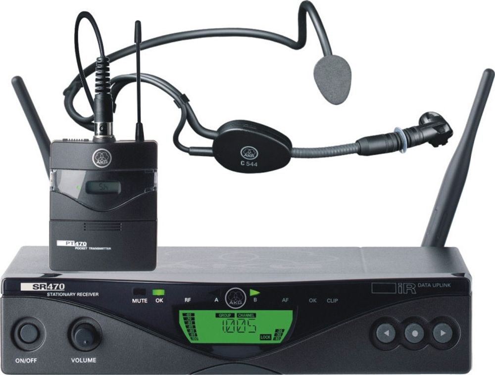 AKG DMS300 Instrument Set цифровая радиосистема с портативным передатчиком, диапазон 2,4ГГц, 8 каналов