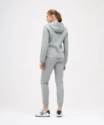 Худи на молнии женское ESSENTIAL Athlete Hooded FZ Jacket W, серый