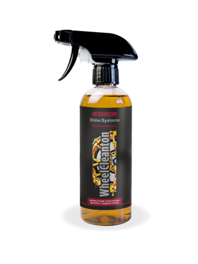Shine Systems Black Line WheelCleanton - деликатный очиститель дисков с индикатором, 400 мл