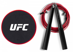 Набор для тренировки ног (Скоростная скакалка и Слайдеры) UFC UHA-69924