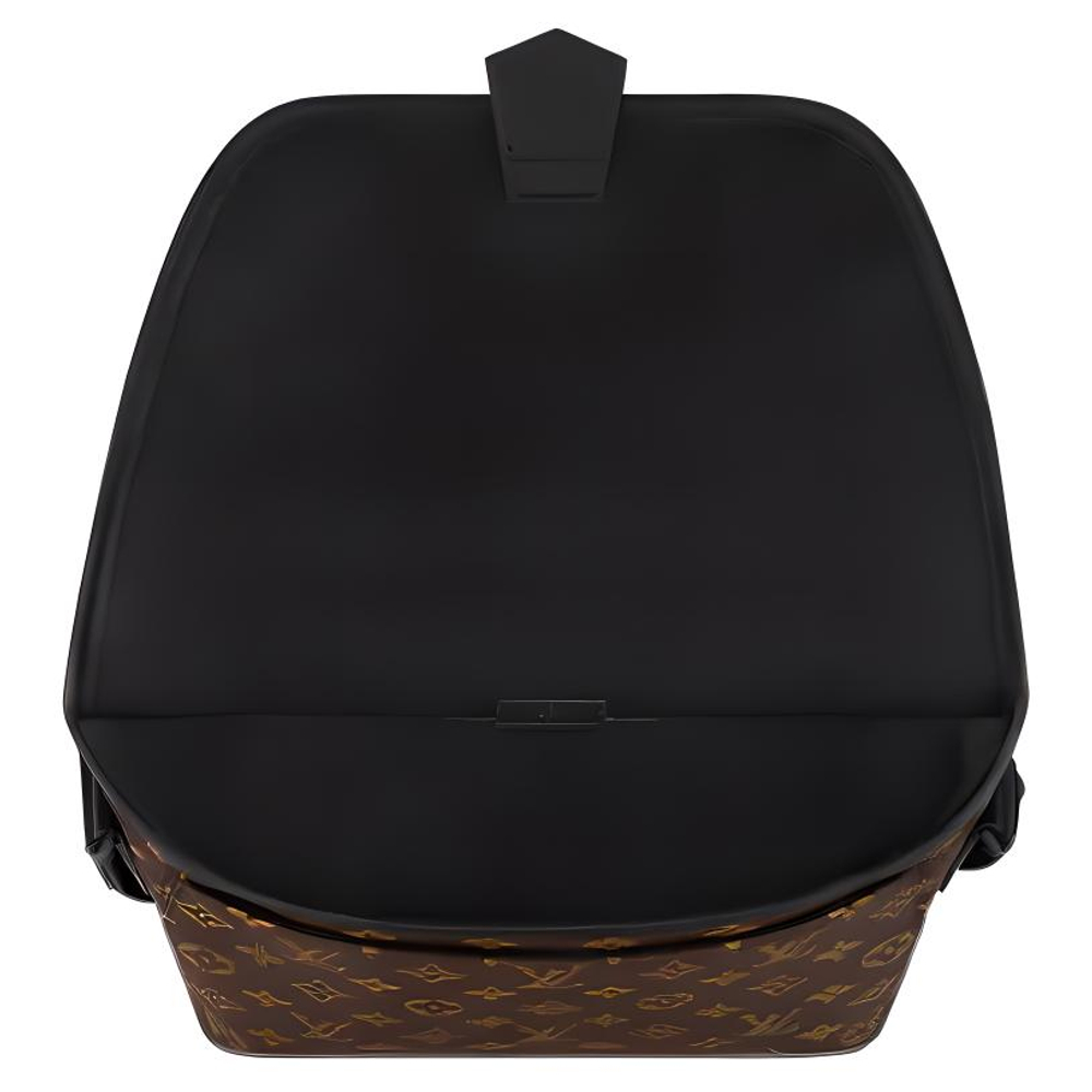 LOUIS VUITTON Magnetic Messenger Monogram Canvas Brown