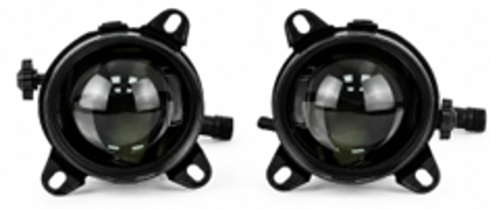 Sal-man S1 LED ПТФ Skoda / Volkswagen (1999 - 2014 г.в.) Линза 90ММ 120W 6000K Ближ./Дальн.