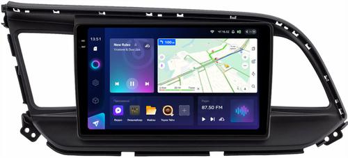 Магнитола для Hyundai Elantra 6 2018-2020 (штатная КЗВ) - Teyes CC3-2K монитор 9.5" 2K QLED на Android 10, Быстрая, CarPlay, 4G SIM-слот