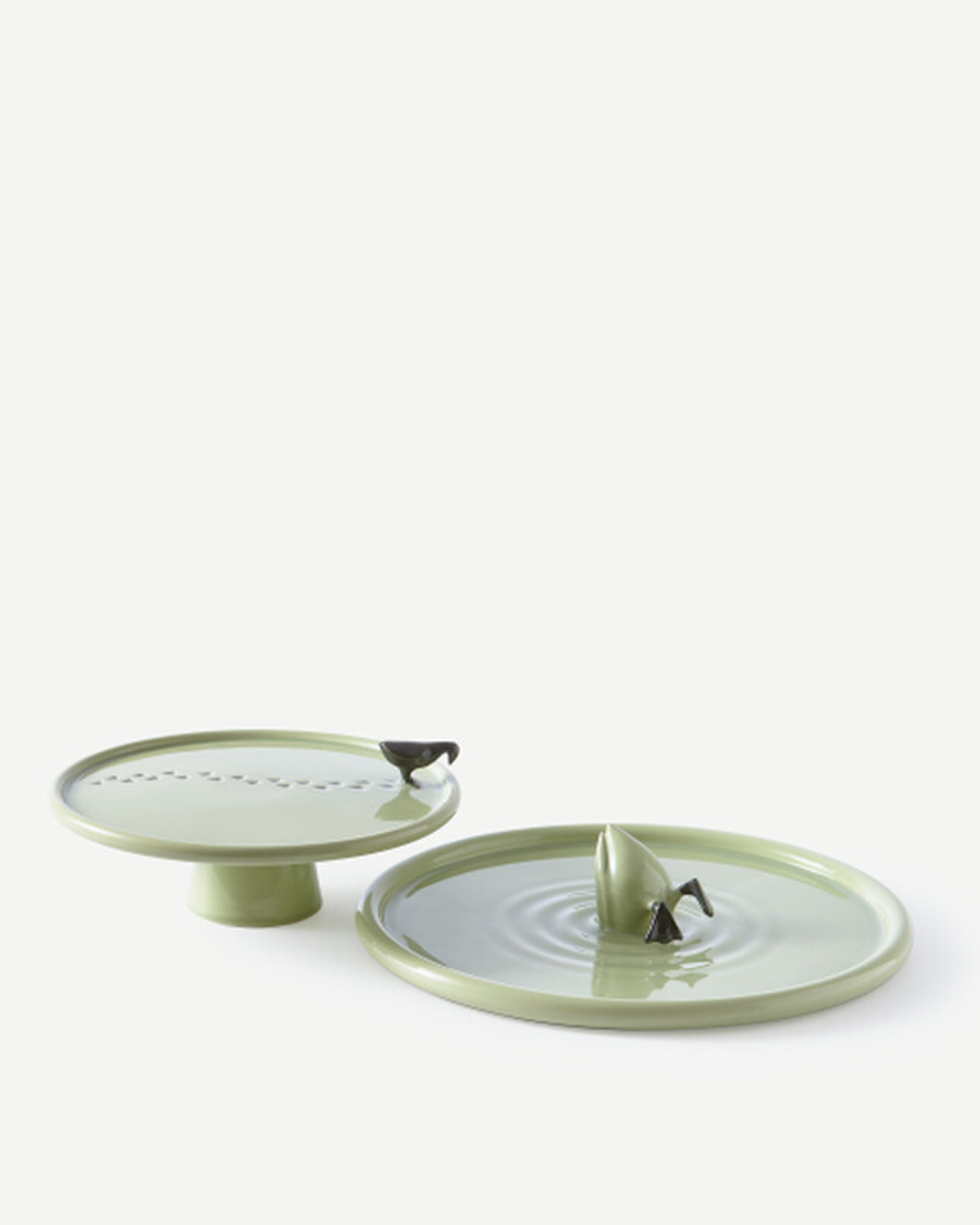Блюдо Duffy Diving Duck Green