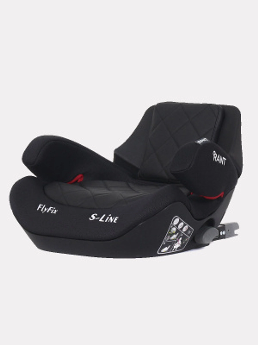 Автокресло BH316i "Flyfix" гр.2-3 (15-36 кг) black