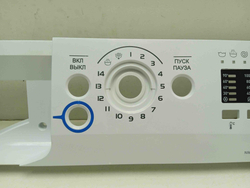 NWS7105 кт186 Лицевая панель для стиральной машины Indesit NWS7105 б/у