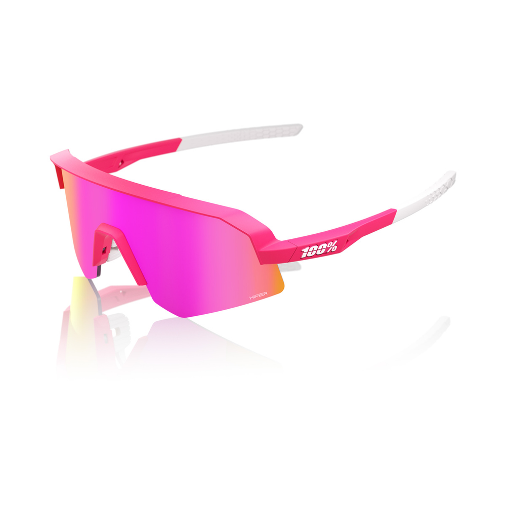Спортивные очки 100% Slendale SL / Pitaya / Hiper Pink Mirror Lens / на узкое лицо