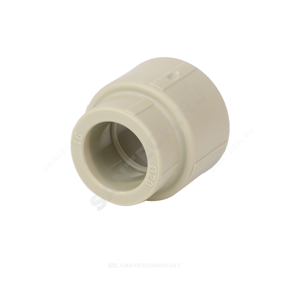 Муфта PP-R переходная серая Дн 32х20 внутренняя пайка VALFEX 10013220Г