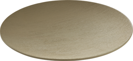 BRUSH CREAM - Тарелка "coupe" десертная D=22 см H=2,7 см, керамика BRUSH CREAM артикул 7011222/060542, PLAYGROUND
