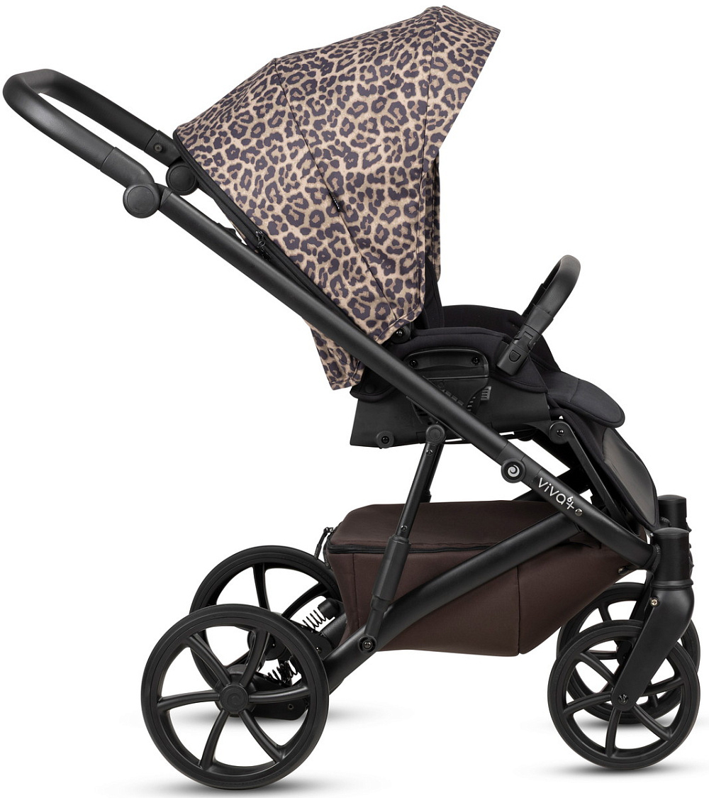 Детская коляска Tutis Viva 6 Plus Wild Elegance 2 в 1 1612322 Wild Moca