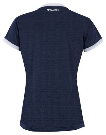 Женское поло Tecnifibre Team Mesh Polo - небесный