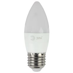 Лампа светодиодная ЭРА STD LED B35-11W-827-E27 11Вт свеча теплый белый свет Е27 | Лампы cветодиодные Свеча (B/C)