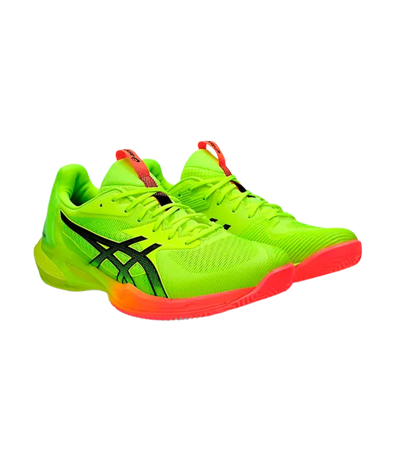 Asics Solution Speed FF 3 Clay Paris безопасные желто-черные кроссовки