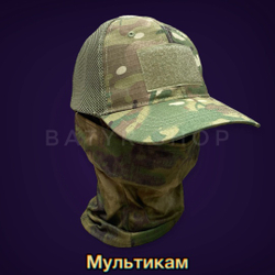 Тактическая сетчатая кепка с велкро (TM-613)