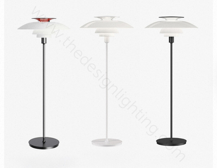 Floor design lamp Ph 80 by Louis Poulse
