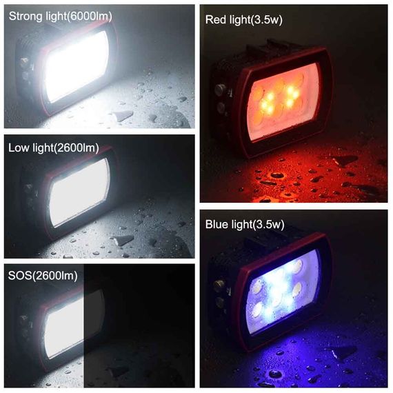 Подводный фонарь-вспышка Sea Frogs SL-22 LED (6000 люмен)