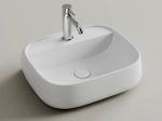 Раковина подвесная Ceramicanova Источник (Fonte) с отверстием под смеситель, 500x425x145, белый, CN5051