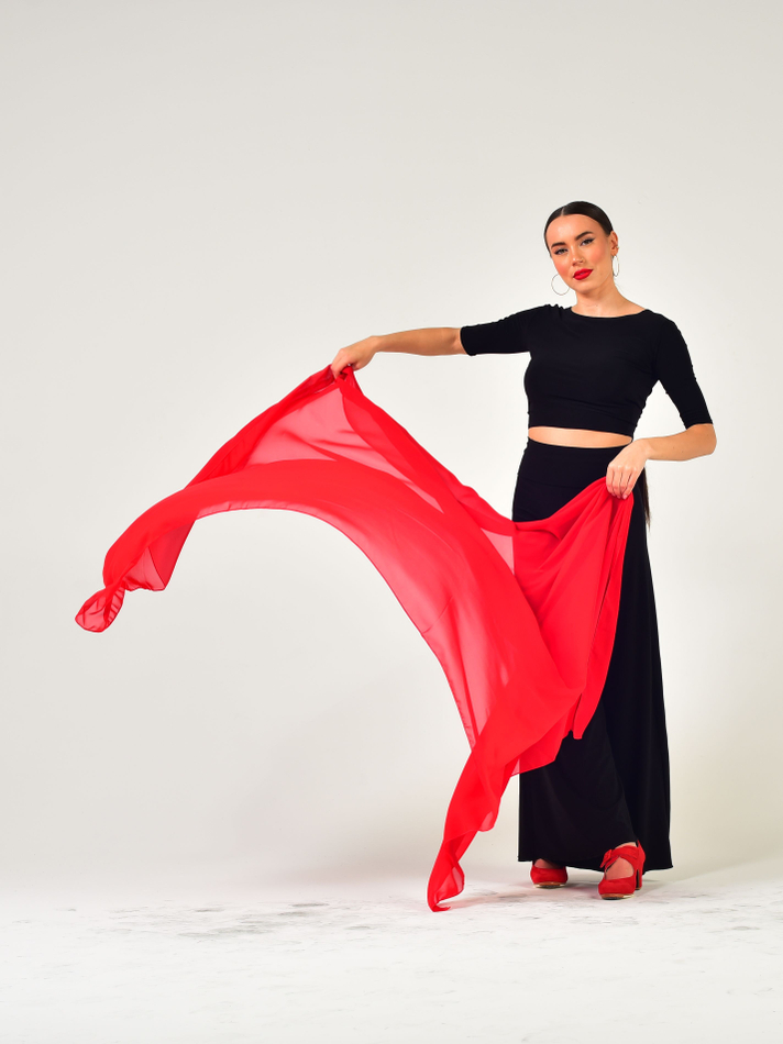 Шаль для восточных танцев Dance Every Wear SM7907 013, красный
